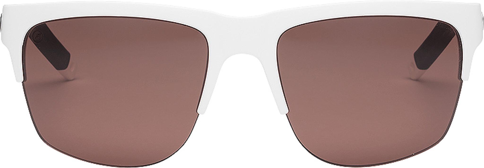 Product gallery image number 1 for product Knoxville Pro Sunglasses - Matte White - Rose Polar Pro Lens - Unisex