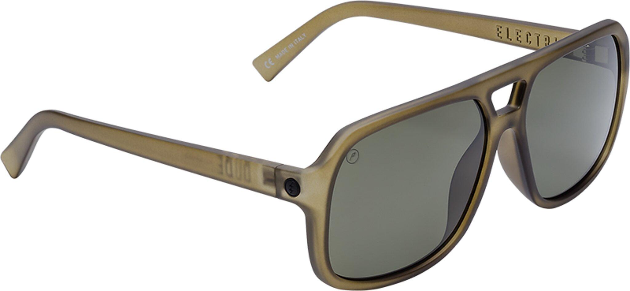 Product gallery image number 2 for product Dude Sunglasses - Matte Olive - Grey Polar Lens - Unisex