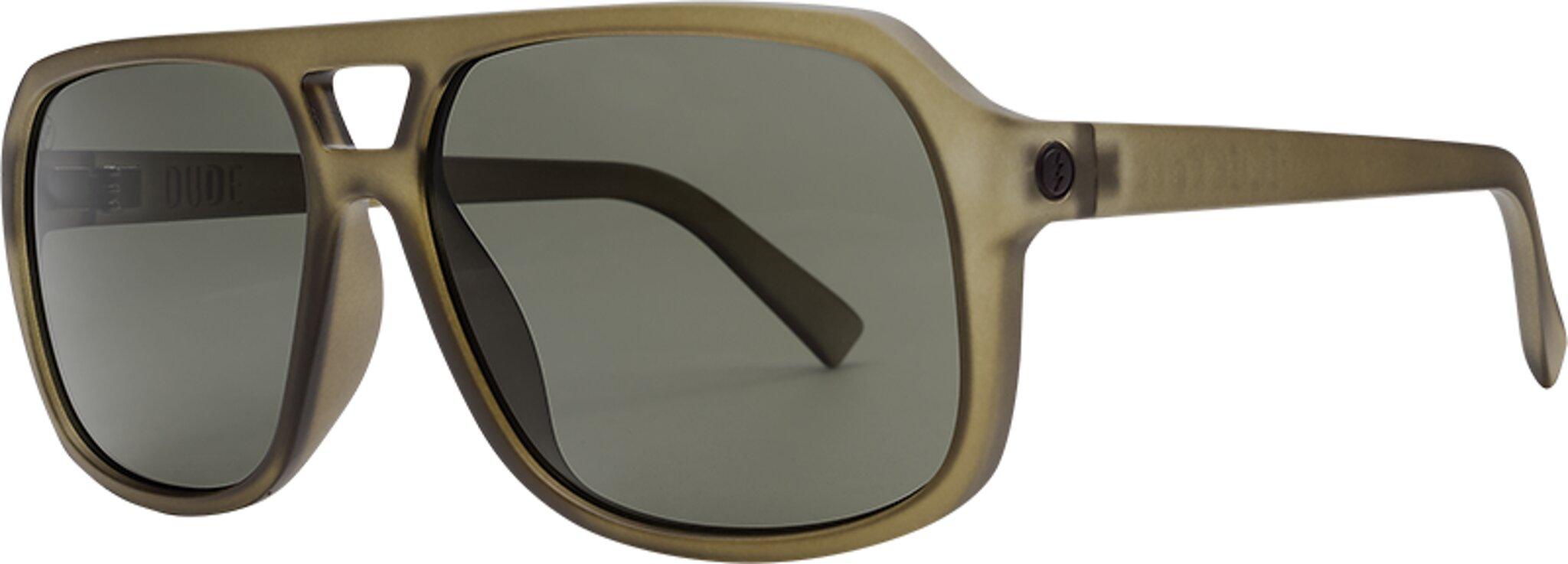 Product gallery image number 1 for product Dude Sunglasses - Matte Olive - Grey Polar Lens - Unisex