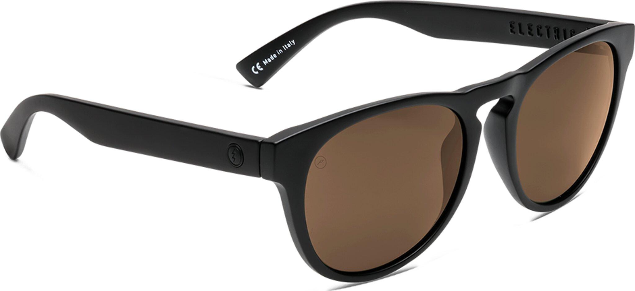 Product gallery image number 3 for product Nashville Sunglasses - Matte Black - Bronze Polar Lens - Unisex