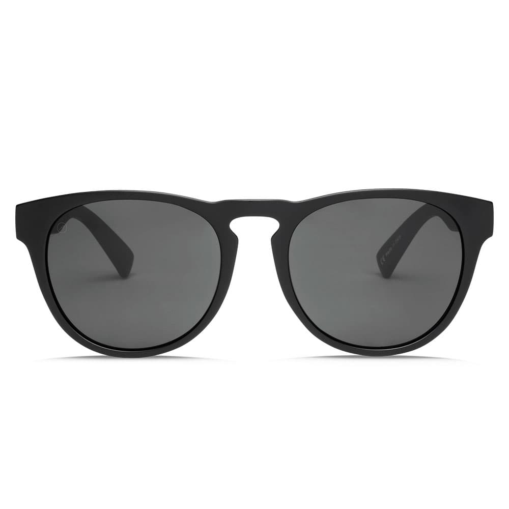 Product gallery image number 4 for product Nashville XL Sunglasses - Matte Black Frame - Grey Polarized Lens - Unisex