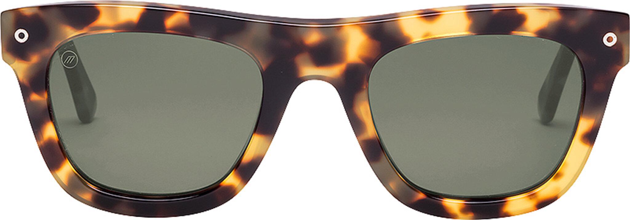Product gallery image number 1 for product Anderson Sunglasses - Gloss Spotted Tort - Grey Lens - Unisex