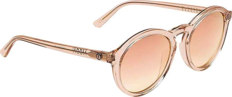 Product gallery image number 4 for product Moon Sunglasses - Nude Crystal - Champagne Chrome Gradient Lens - Unisex