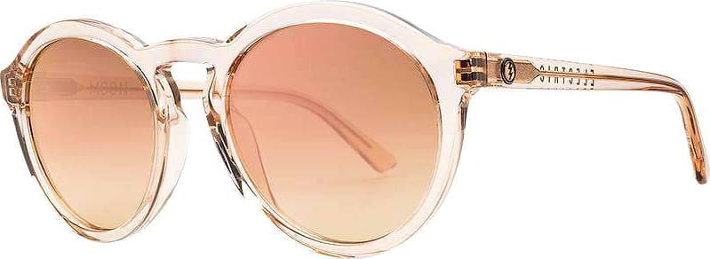 Product gallery image number 5 for product Moon Sunglasses - Nude Crystal - Champagne Chrome Gradient Lens - Unisex