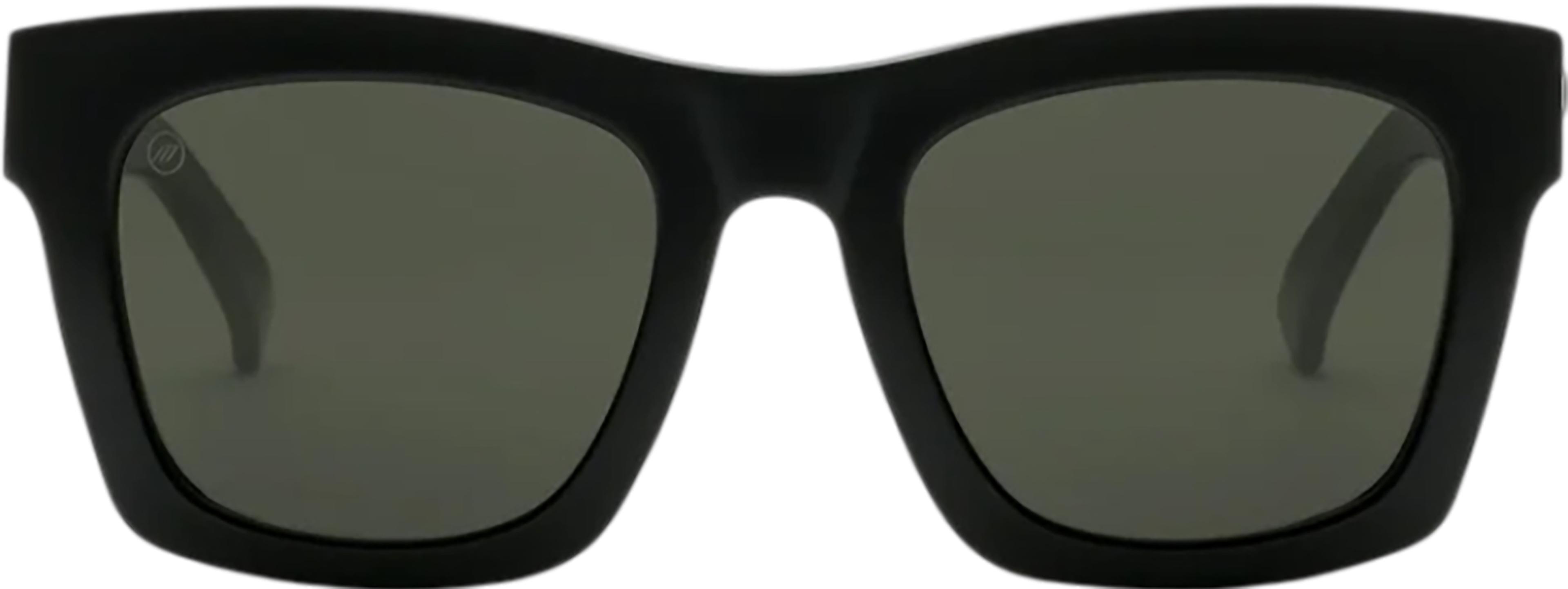 Product gallery image number 3 for product Crasher Sunglasses - Gloss Black - Grey Polarized Lens - Women's