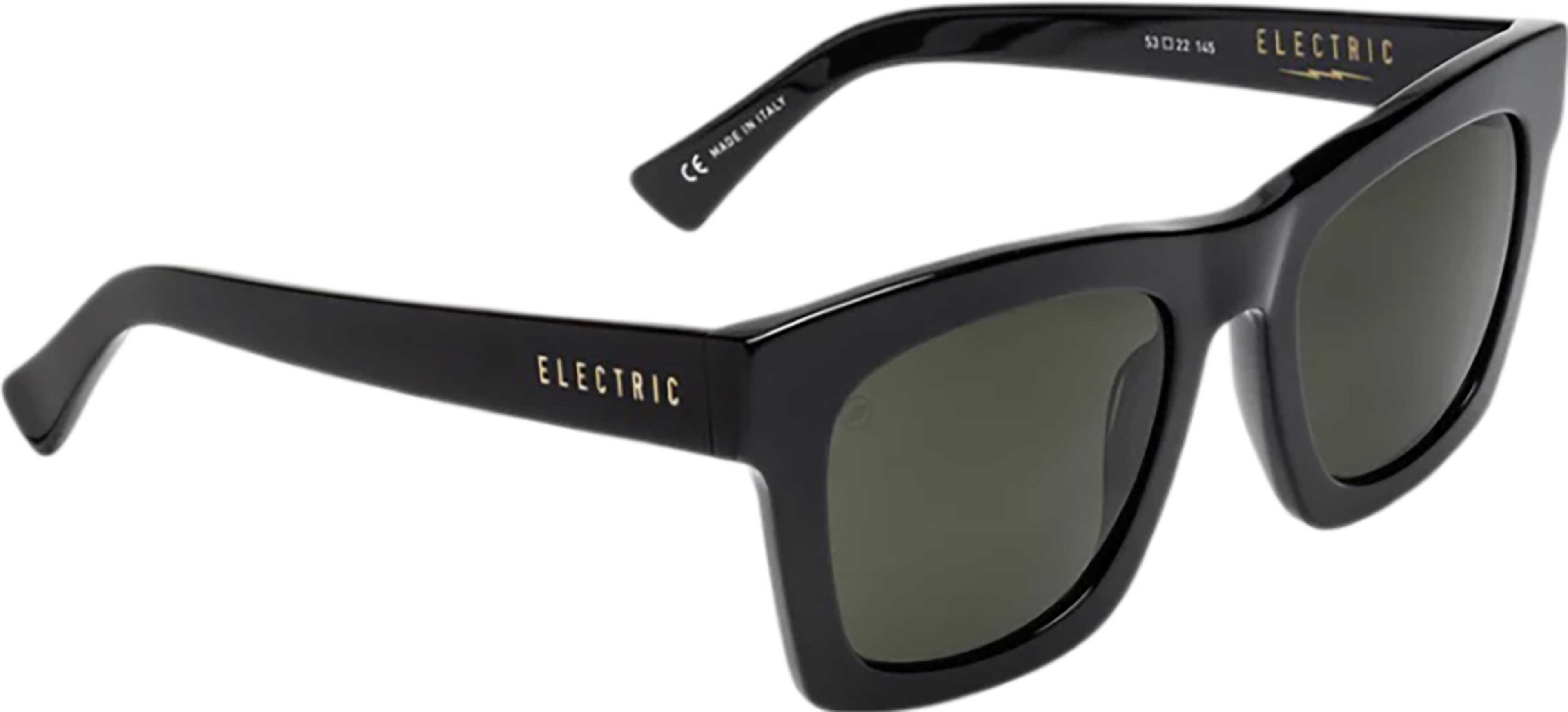 Image de produit pour Lunettes de soleil Crasher - Gloss Black - Verres Grey Polarized - Femme