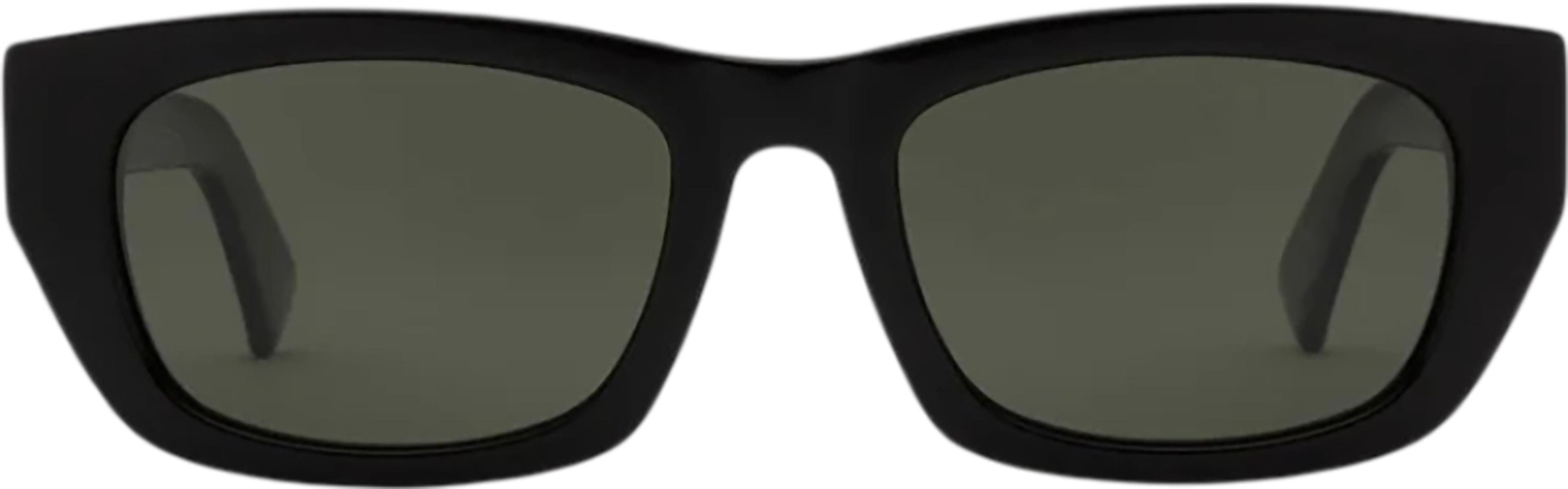 Product gallery image number 3 for product Catania Sunglasses - Gloss Black - Grey Polarized Lens