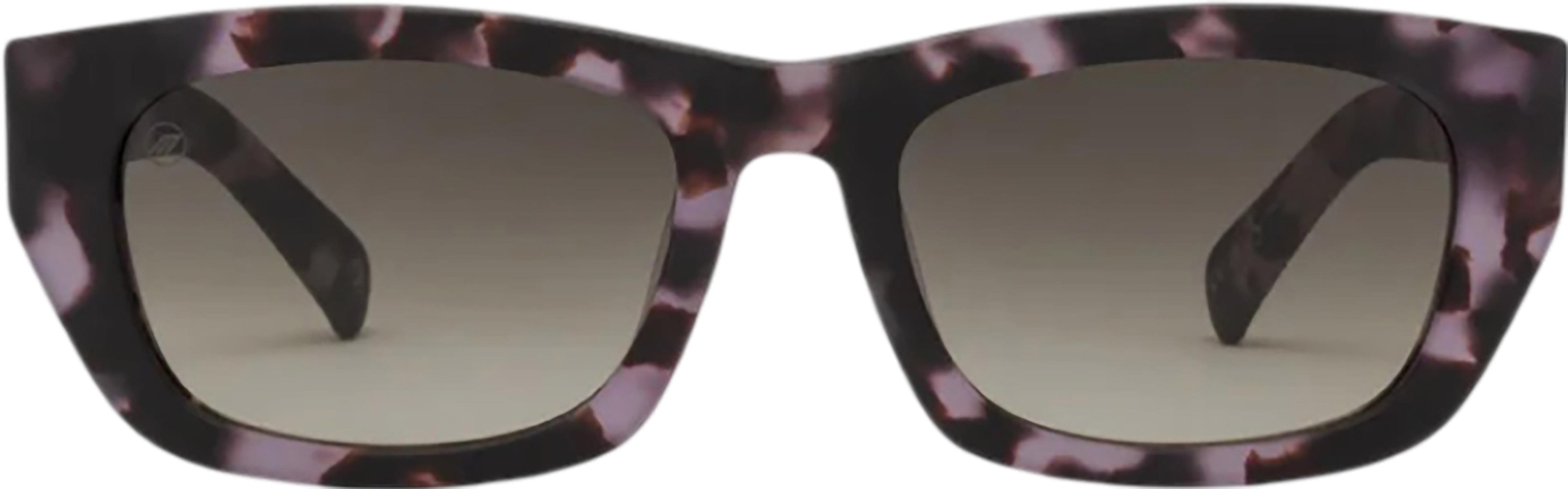 Product gallery image number 2 for product Catania Sunglasses - Purple Tort - Black Gradient Lens - Women's