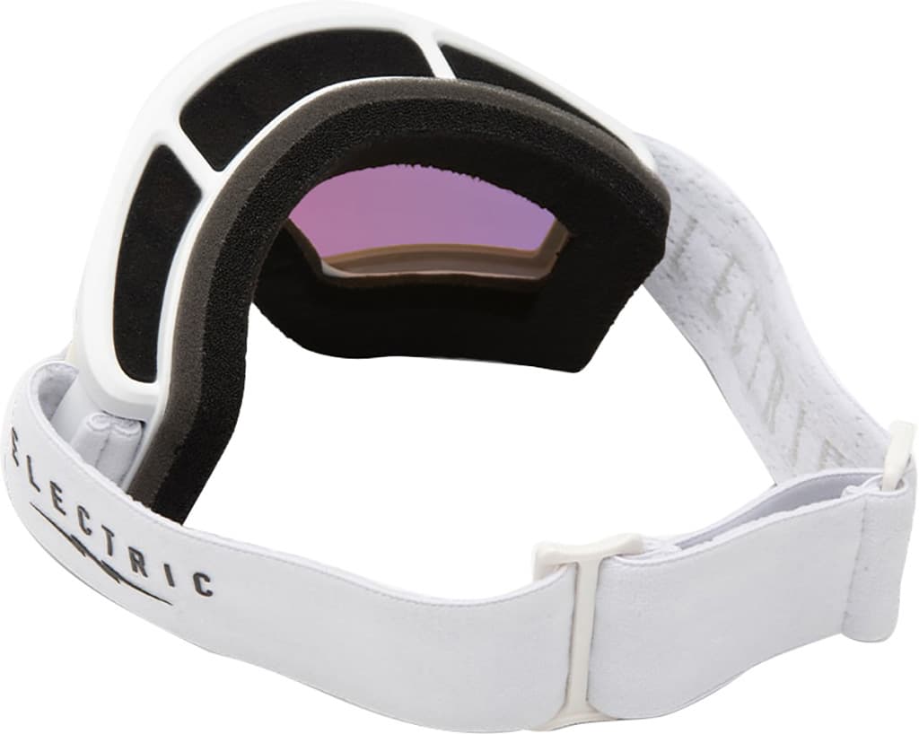 Product gallery image number 2 for product EGV Snow Goggles - Matte White - Pink Chrome Lens - Unisex