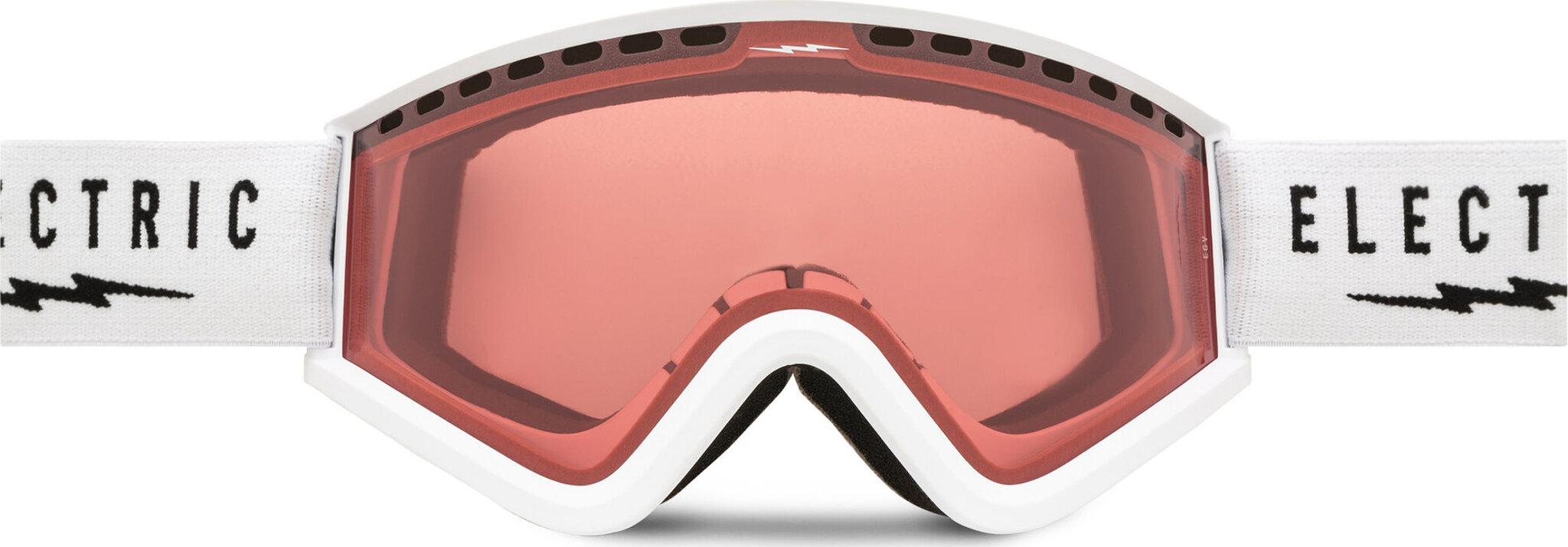 Product gallery image number 3 for product EGV Goggles - Matte White - Rose Lens