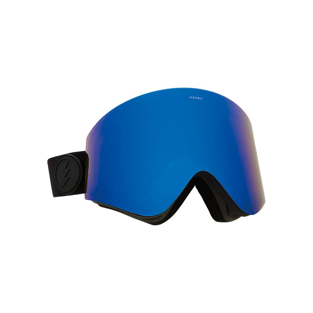 Product gallery image number 1 for product EGX Ski Goggle - Matte Black Frame - Brose/ Blue Chrome Lens