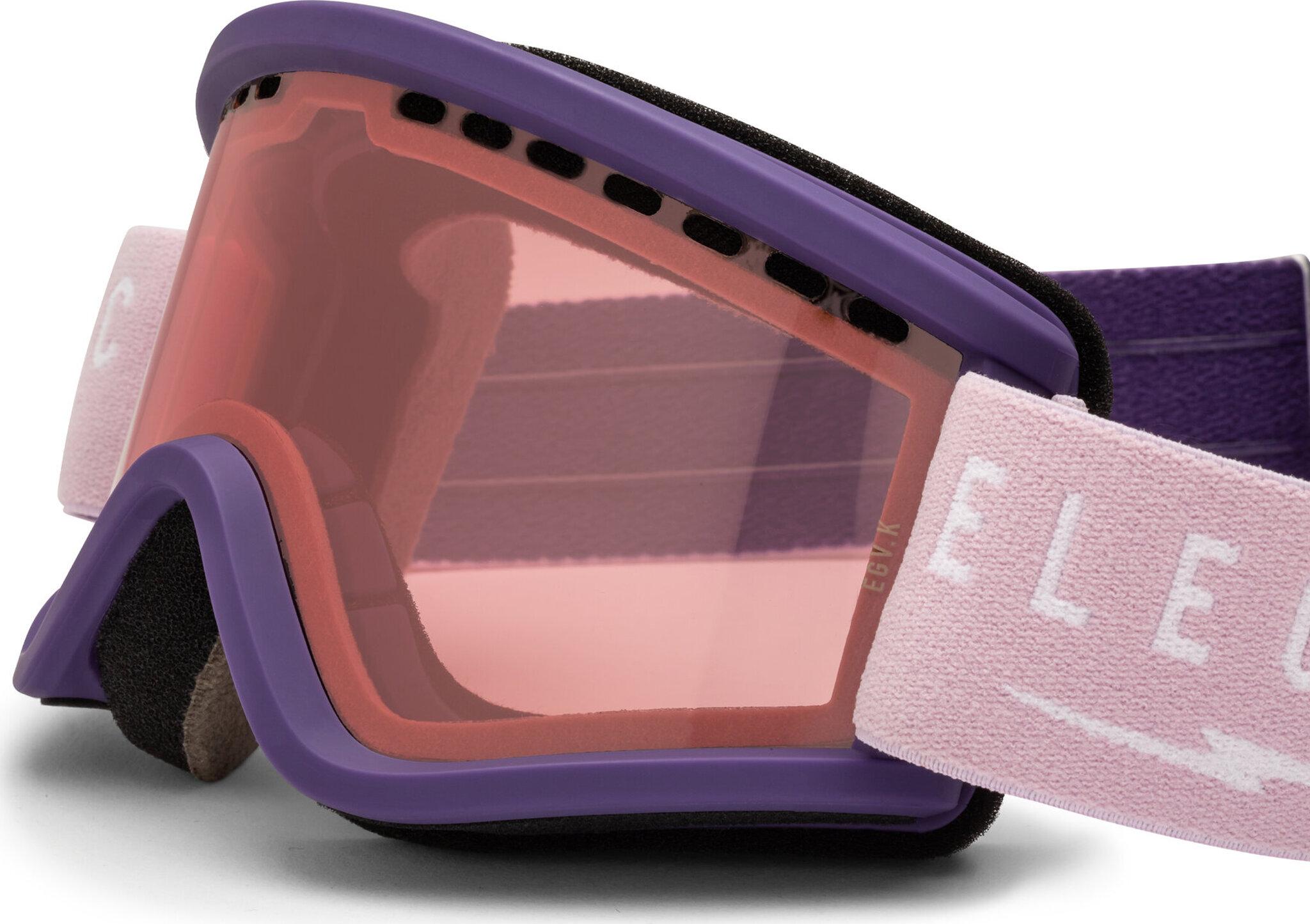 Product gallery image number 5 for product EGV.K Goggles - Pink/Purple - Rose Lens  - Youth