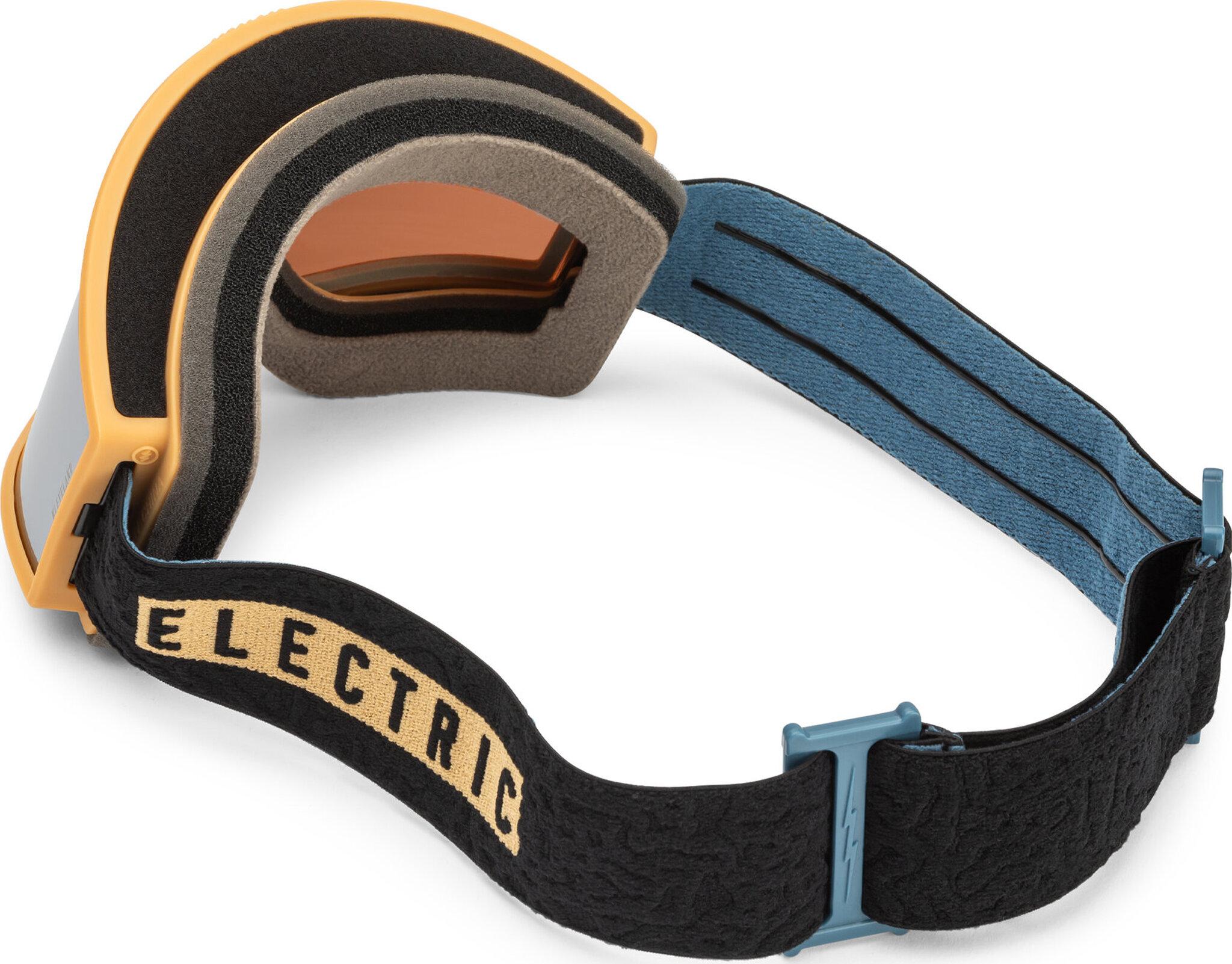 Product gallery image number 2 for product Kleveland Snow Googles - Flood Black Gum - Silver Chrome Lens