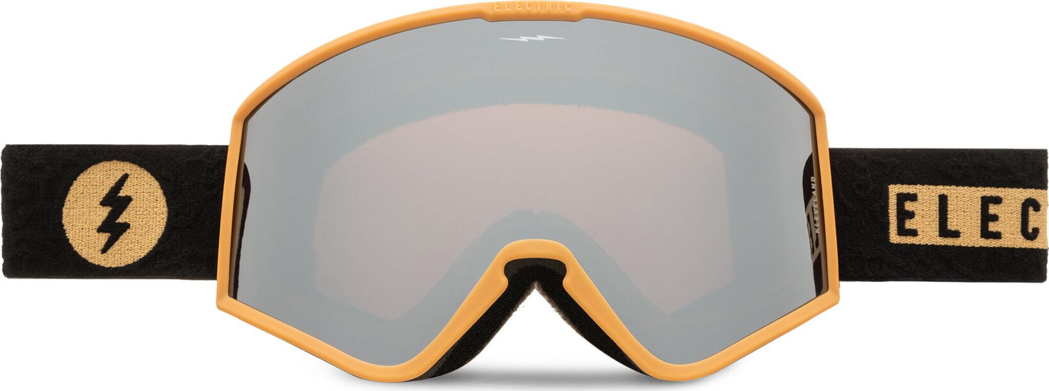 Product gallery image number 5 for product Kleveland Snow Googles - Flood Black Gum - Silver Chrome Lens