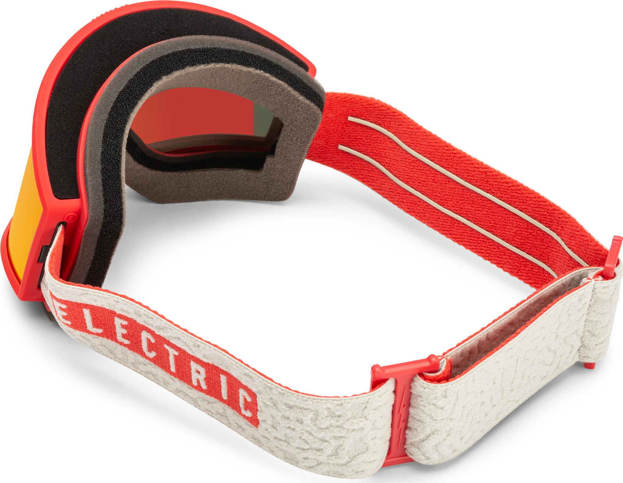 Product gallery image number 3 for product Kleveland Goggles - Flood Red Frame - Red Chrome Lens - With bonus lens