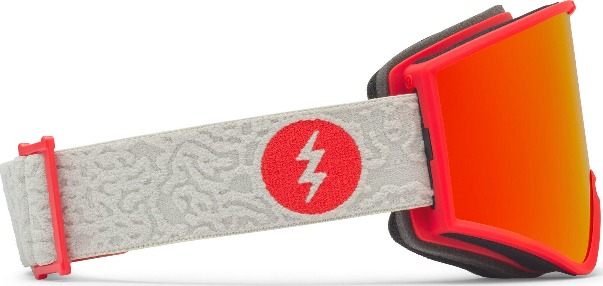 Product gallery image number 5 for product Kleveland Goggles - Flood Red Frame - Red Chrome Lens - With bonus lens