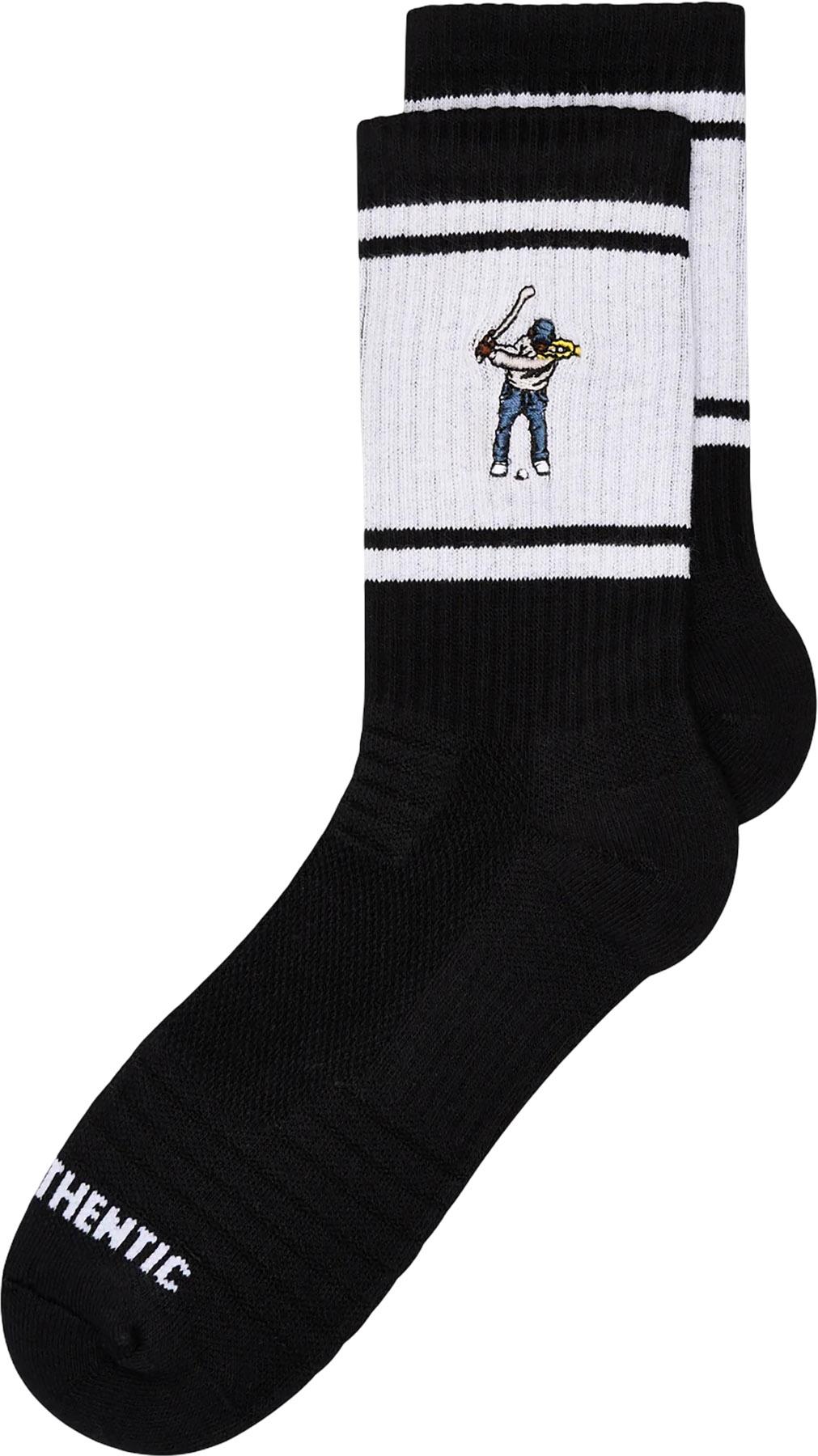 Numéro de l'image de la galerie de produits 3 pour le produit Chaussettes mi-mollet à rayures Retro - Homme