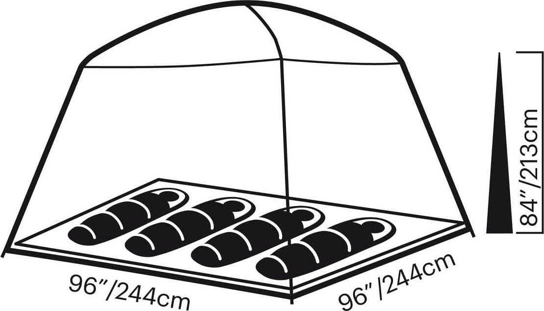 Product gallery image number 6 for product Copper Canyon LX Tent - 4-person