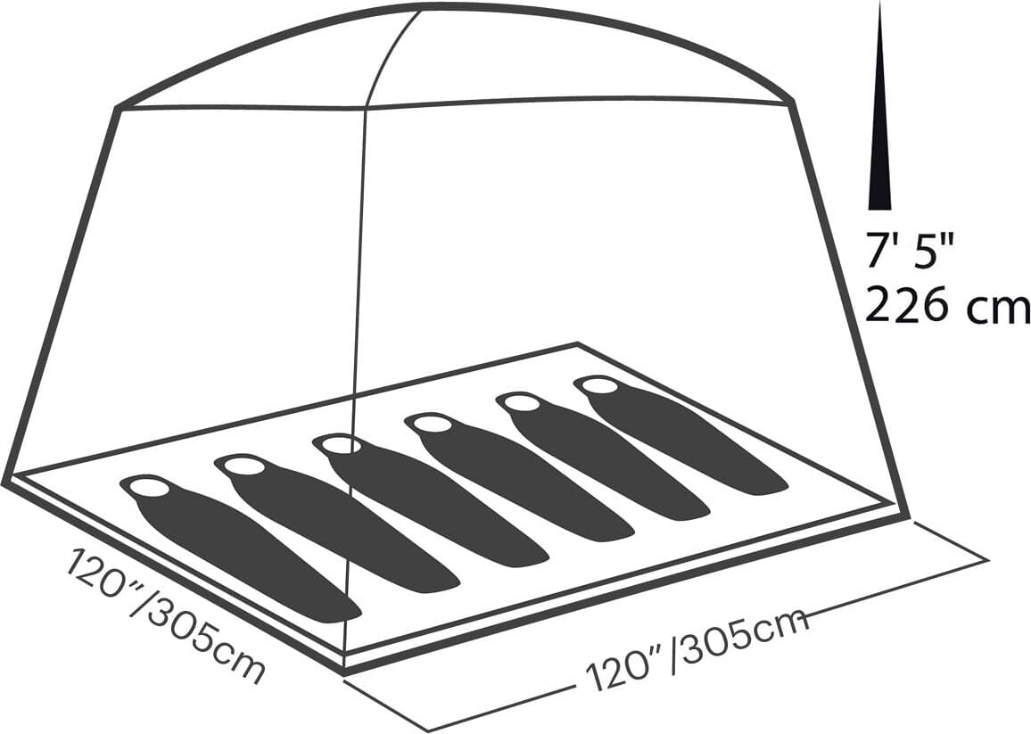 Product gallery image number 7 for product Desert Canyon 6 Person Tent