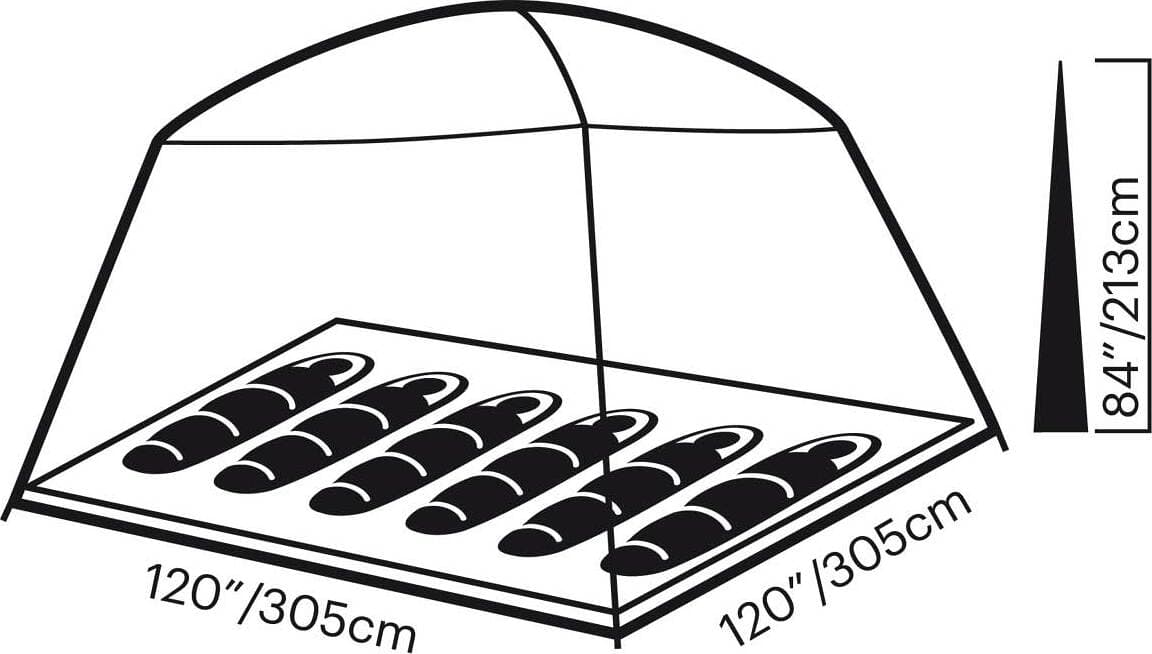 Product gallery image number 6 for product Copper Canyon LX Tent - 6-person