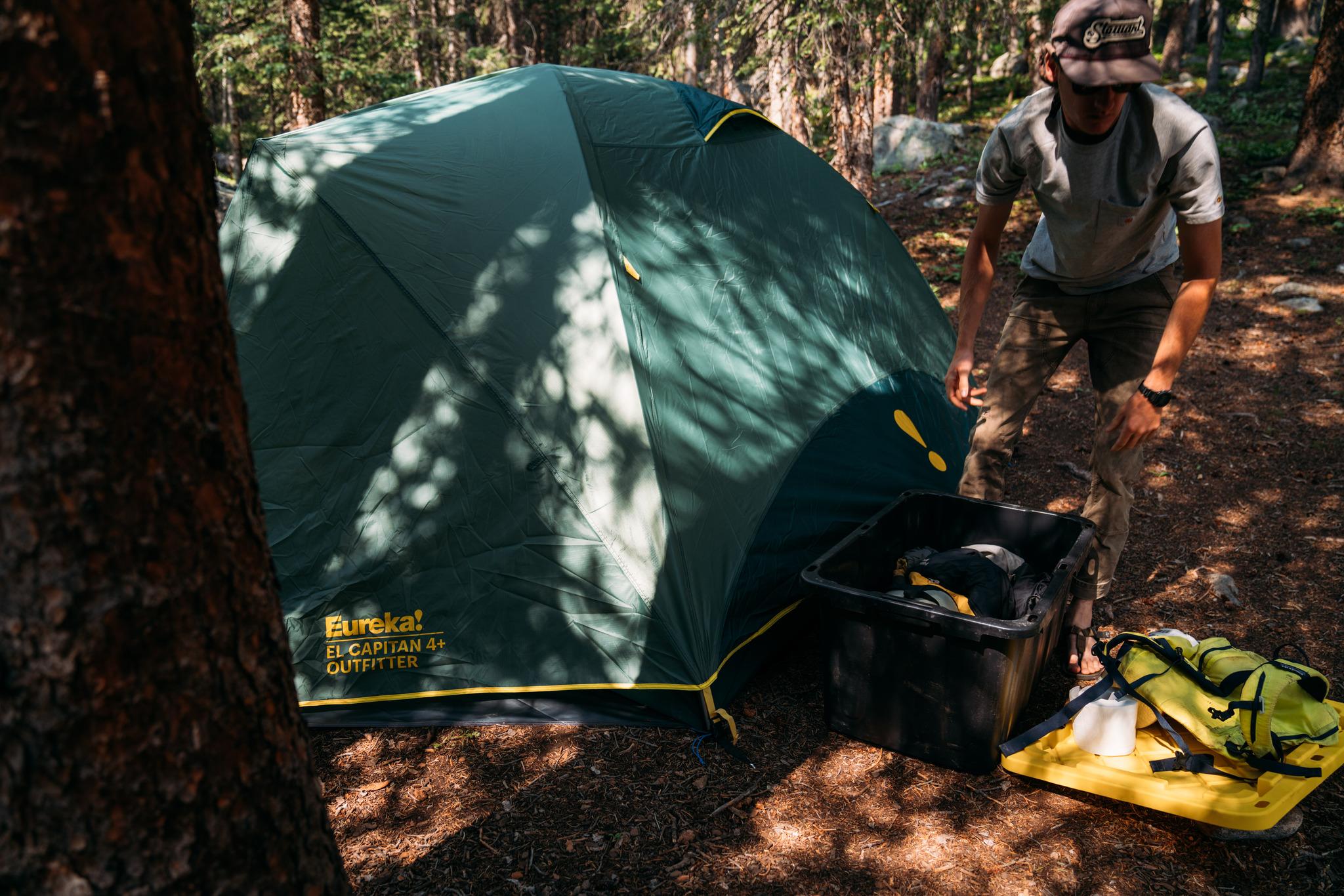 Product gallery image number 10 for product El Capitan 2+ Outfitter Tent - 2-person