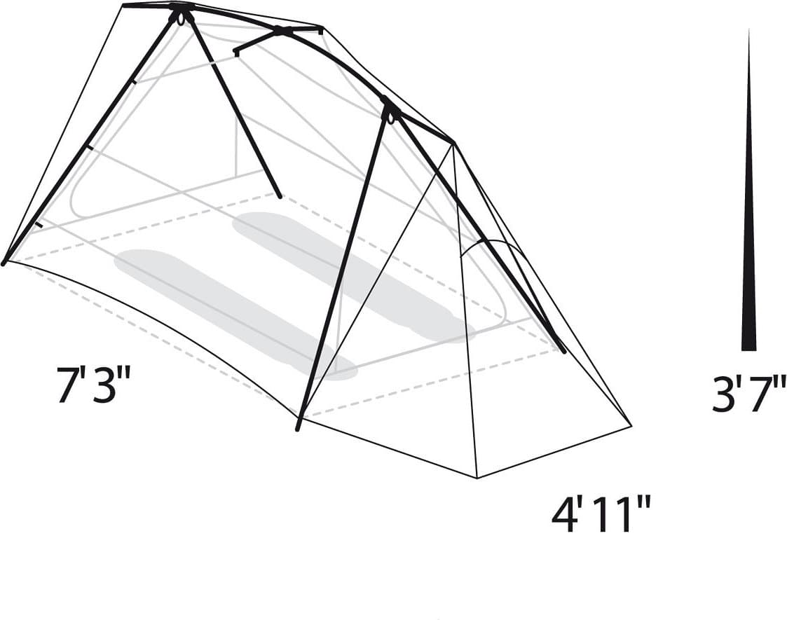 Product gallery image number 4 for product Timberline SQ 2XT 2 Person Tent