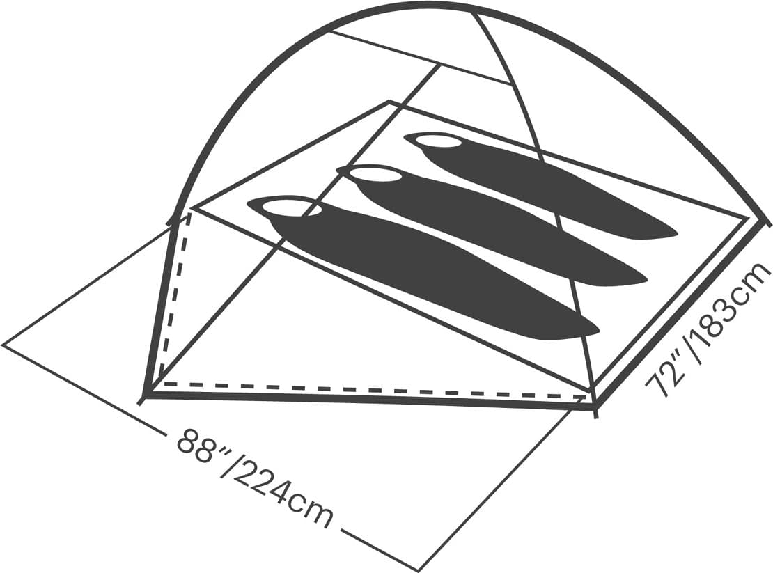 Product gallery image number 3 for product Suma Tent - 3-person