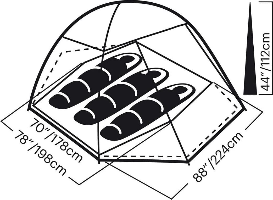 Product gallery image number 11 for product Summer Pass Tent - 3-person