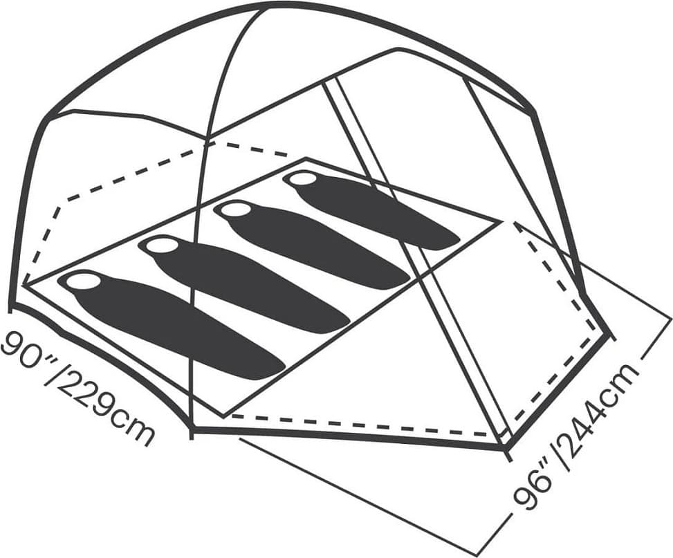 Product gallery image number 15 for product Space Camp Tent - 4-person