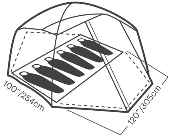 Product gallery image number 6 for product Space Camp Tent - 6-person