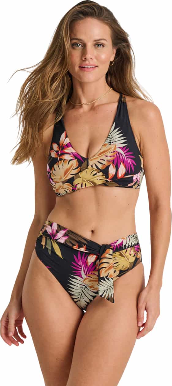 Image de produit pour Haut de bikini croisé à bonnets D - Femme