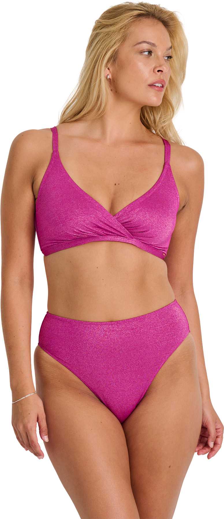 Image de produit pour Haut de bikini à bonnets D scintillant - Femme