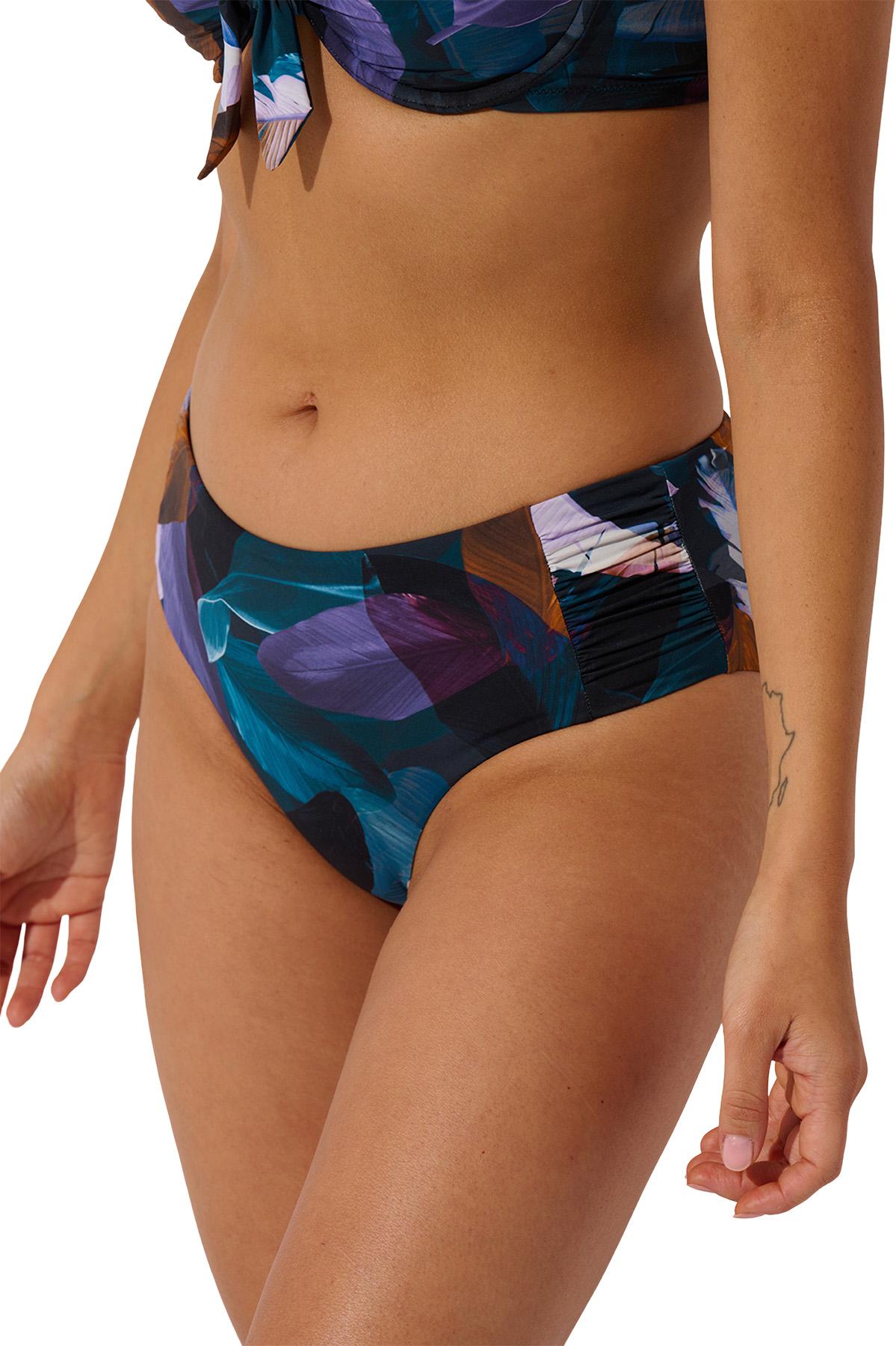 Product gallery image number 2 for product High-Waist Shirred Bikini Bottom - Women's