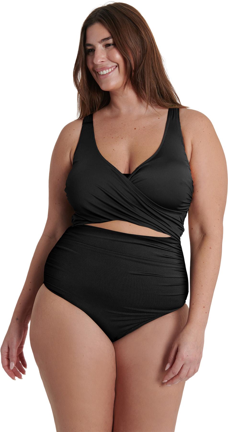 Numéro de l'image de la galerie de produits 1 pour le produit Maillot de bain une pièce cache-cœur - Femme