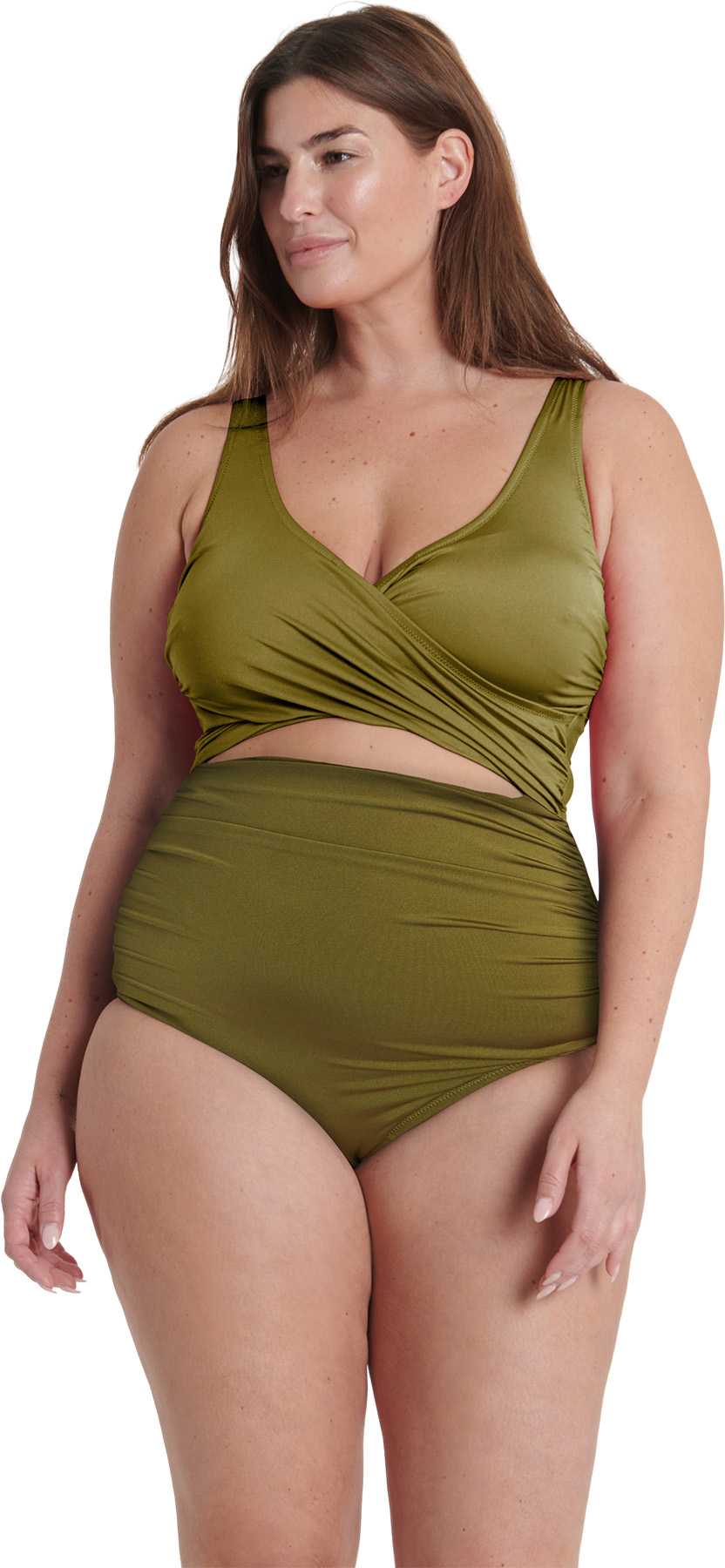 Image de produit pour Maillot de bain une pièce cache-cœur - Femme