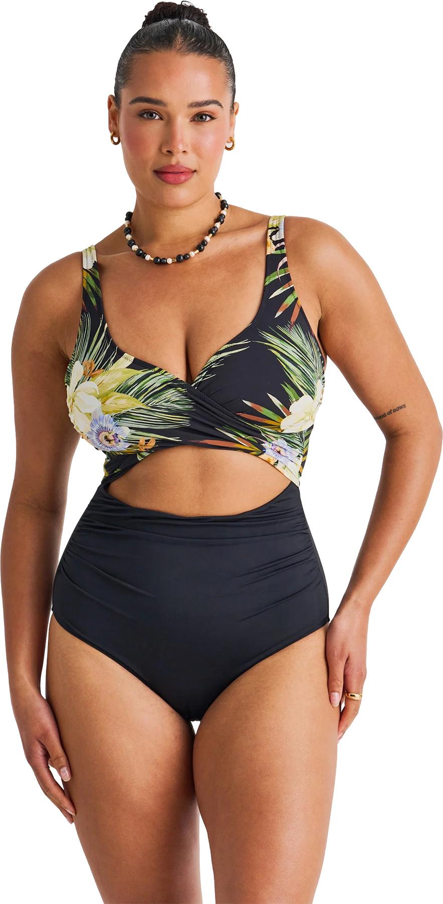 Numéro de l'image de la galerie de produits 5 pour le produit Maillot de bain une pièce cache-cœur - Femme