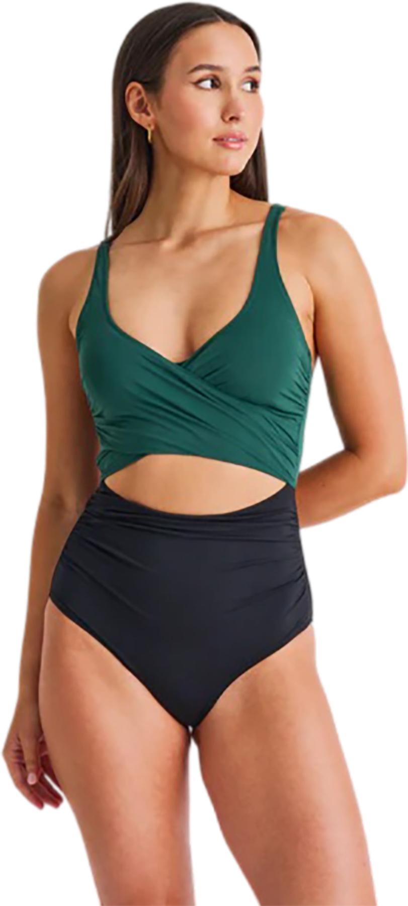 Product gallery image number 1 for product Wrap One-Piece Swimsuit - Women's