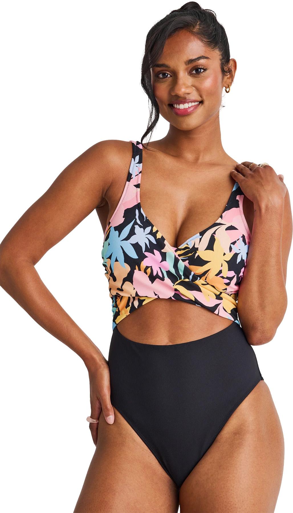 Numéro de l'image de la galerie de produits 4 pour le produit Maillot de bain une pièce croisé à très échancré - Femme
