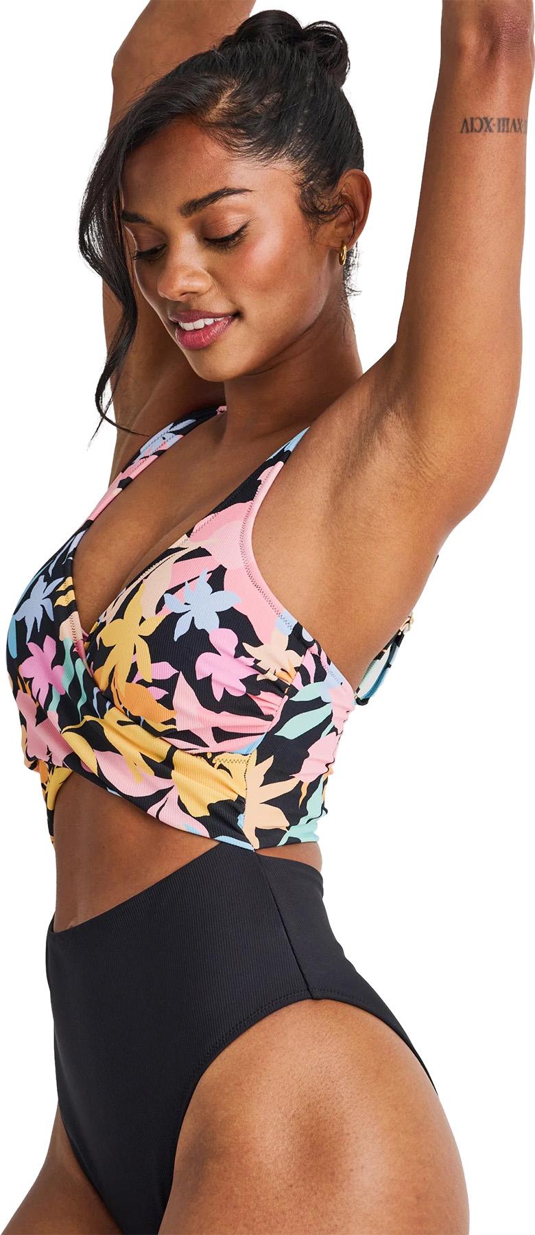Numéro de l'image de la galerie de produits 3 pour le produit Maillot de bain une pièce croisé à très échancré - Femme