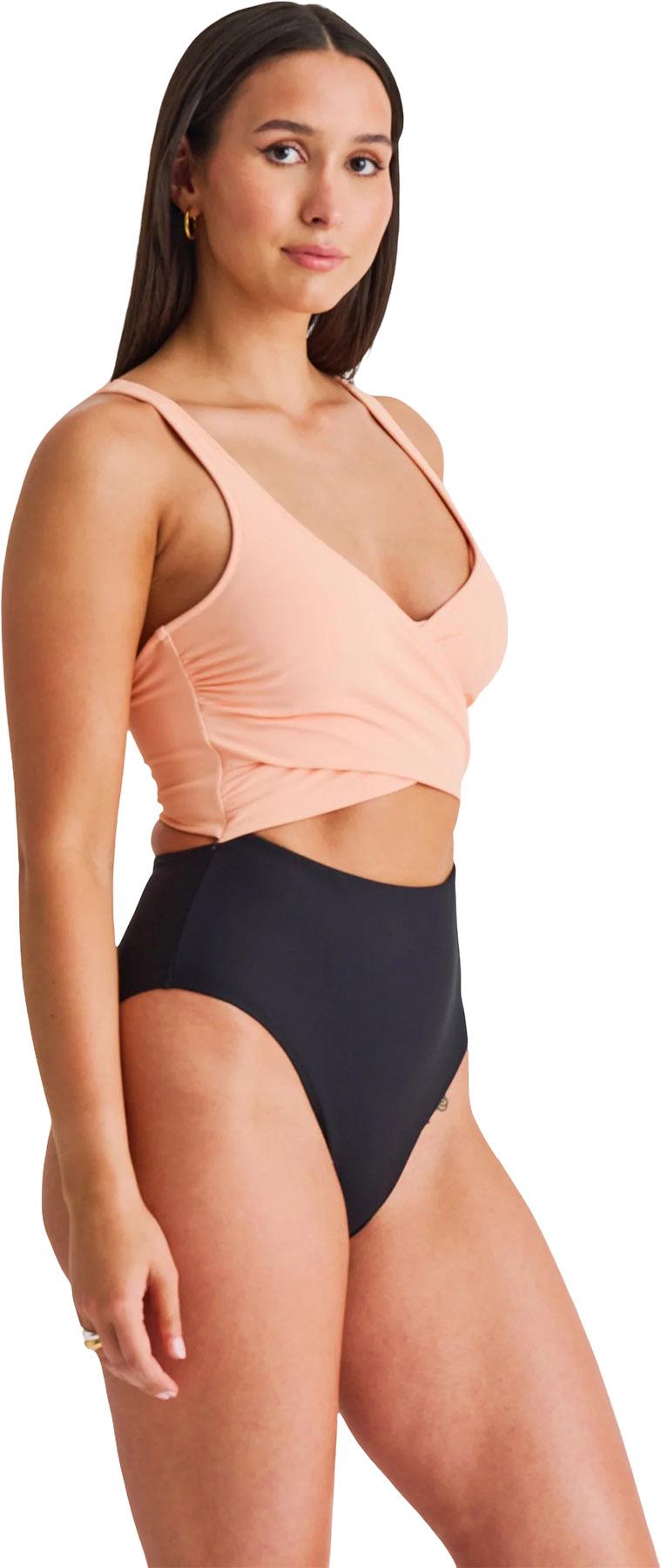 Numéro de l'image de la galerie de produits 2 pour le produit Maillot de bain une pièce croisé à jambe très échancrée - Femme