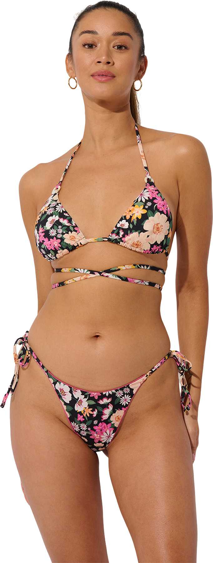Image de produit pour Bas de bikini réversible jambe haute - Femme