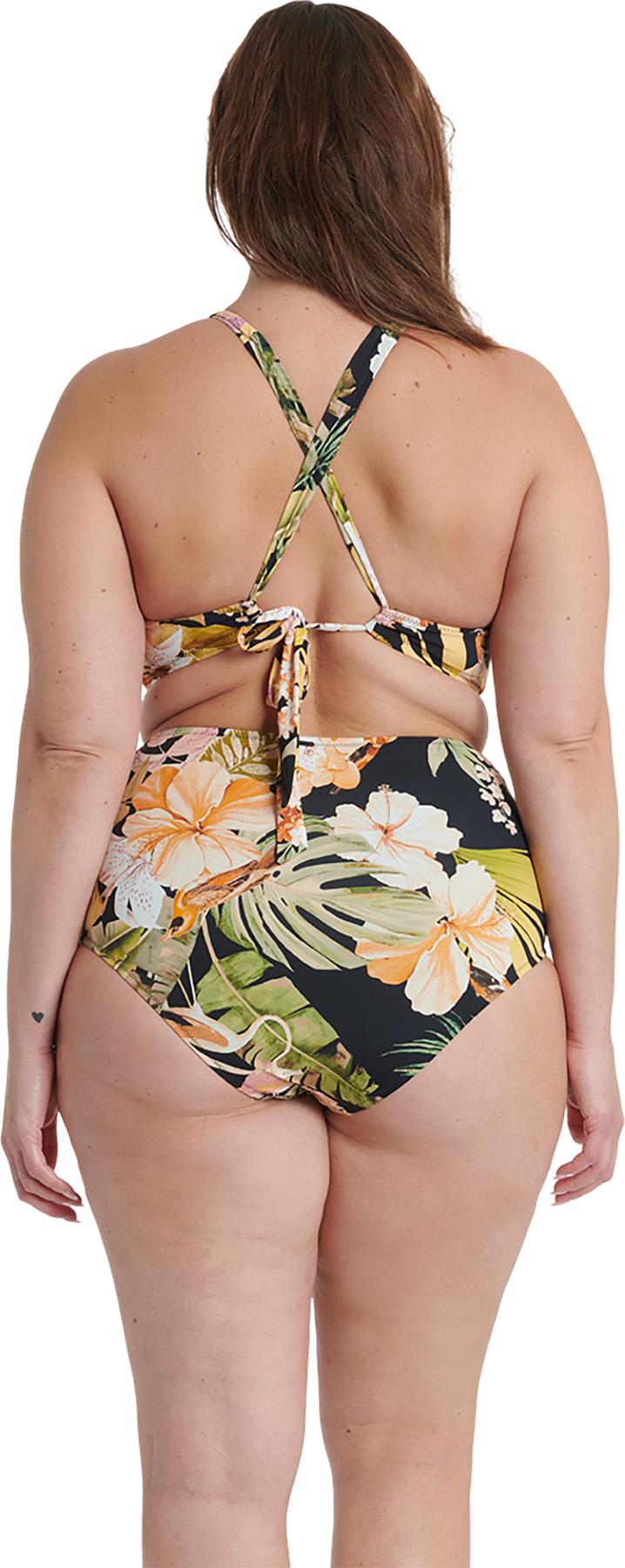 Product gallery image number 2 for product Retro High-Waist Plus Size Bikini Bottom - Women's