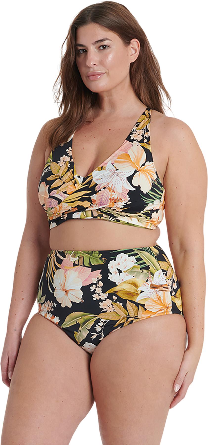 Product gallery image number 3 for product Retro High-Waist Plus Size Bikini Bottom - Women's