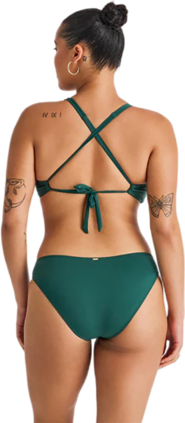 Numéro de l'image de la galerie de produits 3 pour le produit Haut de bikini écourté torsadé sur le devant bonnet D - Femme