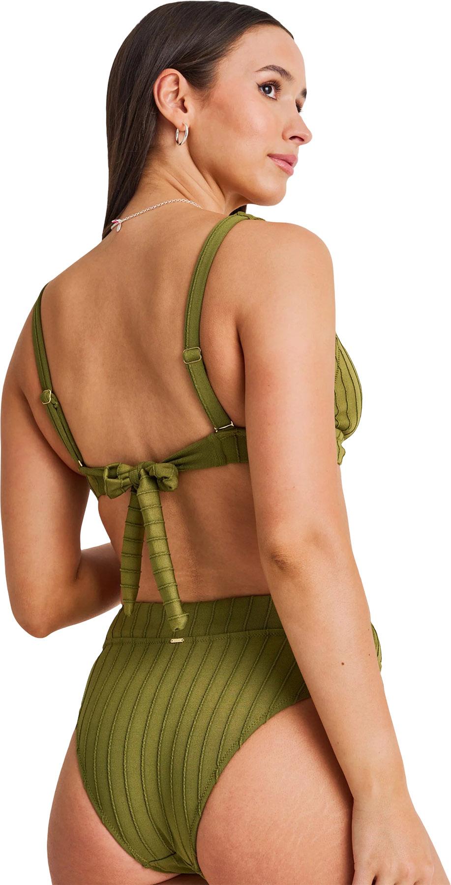 Product gallery image number 3 for product Spaced Rib Crop Bikini Top - Women's