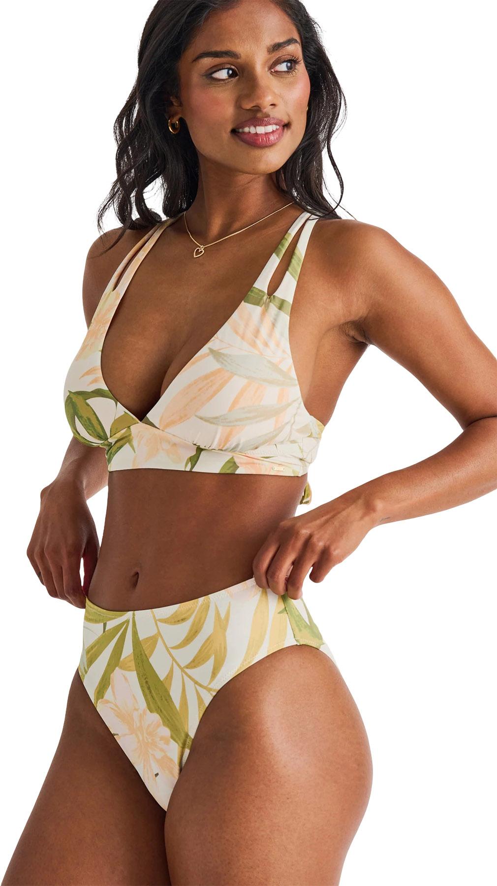 Numéro de l'image de la galerie de produits 2 pour le produit Haut de bikini écourté avec découpes en œil-de-clou sur les bretelles - Femme