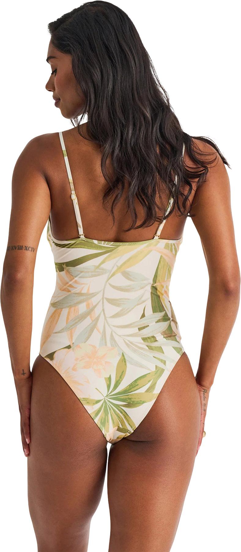 Numéro de l'image de la galerie de produits 3 pour le produit Maillot de bain une pièce style cami à boutons - Femme