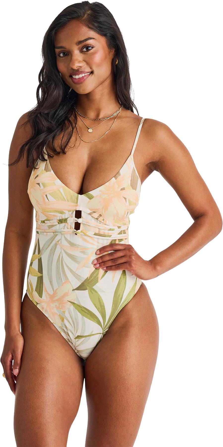 Numéro de l'image de la galerie de produits 5 pour le produit Maillot de bain une pièce style cami à boutons - Femme