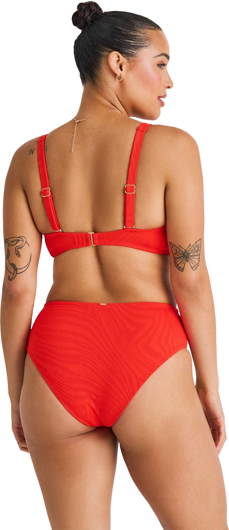 Product gallery image number 4 for product Textured Front Twist Bikini Top - Women's