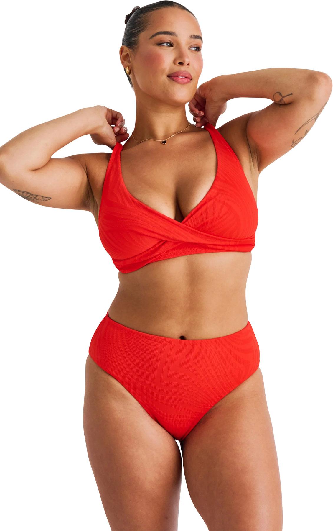 Product gallery image number 5 for product Textured Front Twist Bikini Top - Women's